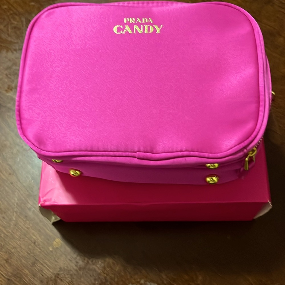 Prada make up bag